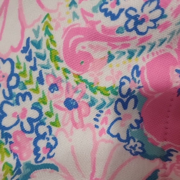 VEUC sz 4 Lilly Pulitzer 5" Buttercup Knit Shorts - Picture 5 of 9